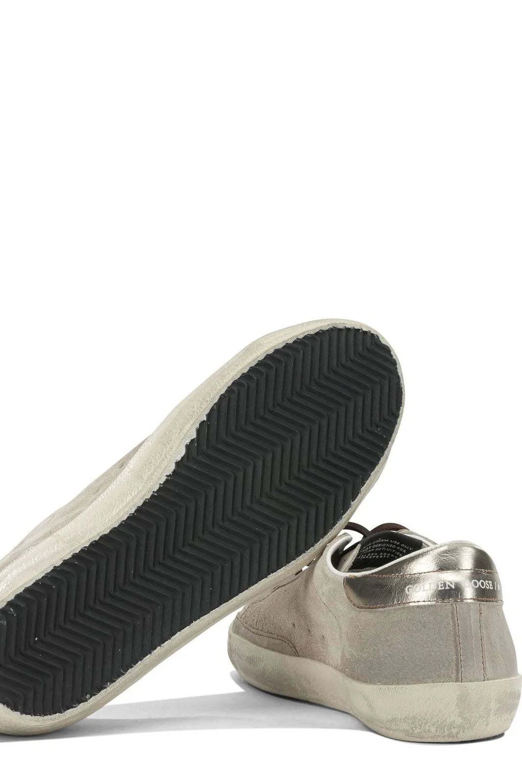 Golden Goose Deluxe Brand Super Star Distressed Low-Top Sneakers