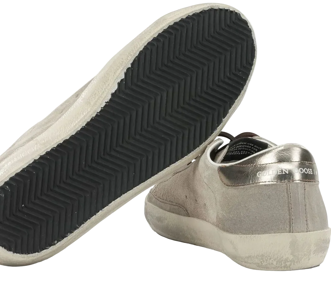 Golden Goose Deluxe Brand Super Star Distressed Low-Top Sneakers