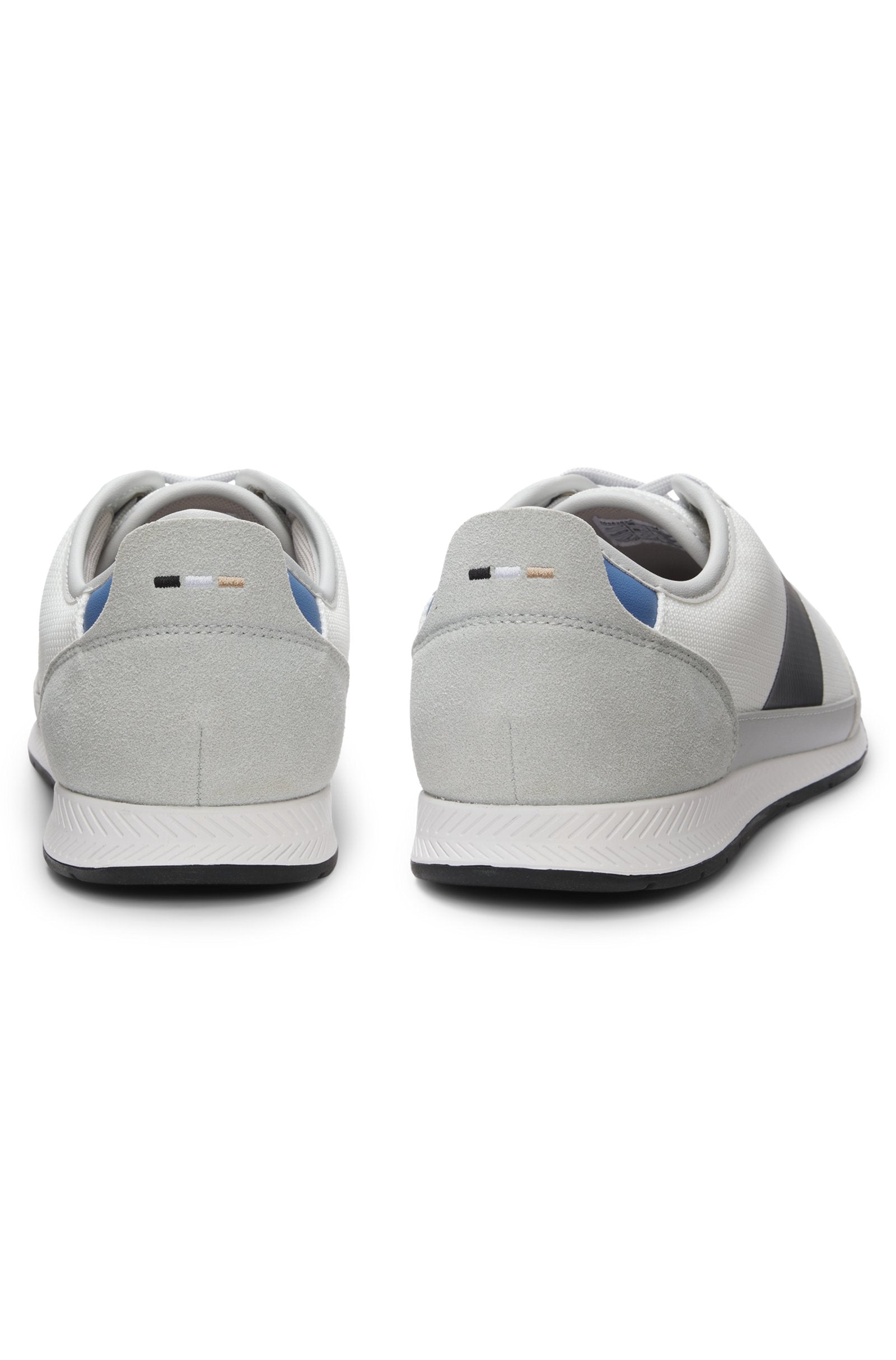 Trainers with mesh detailing