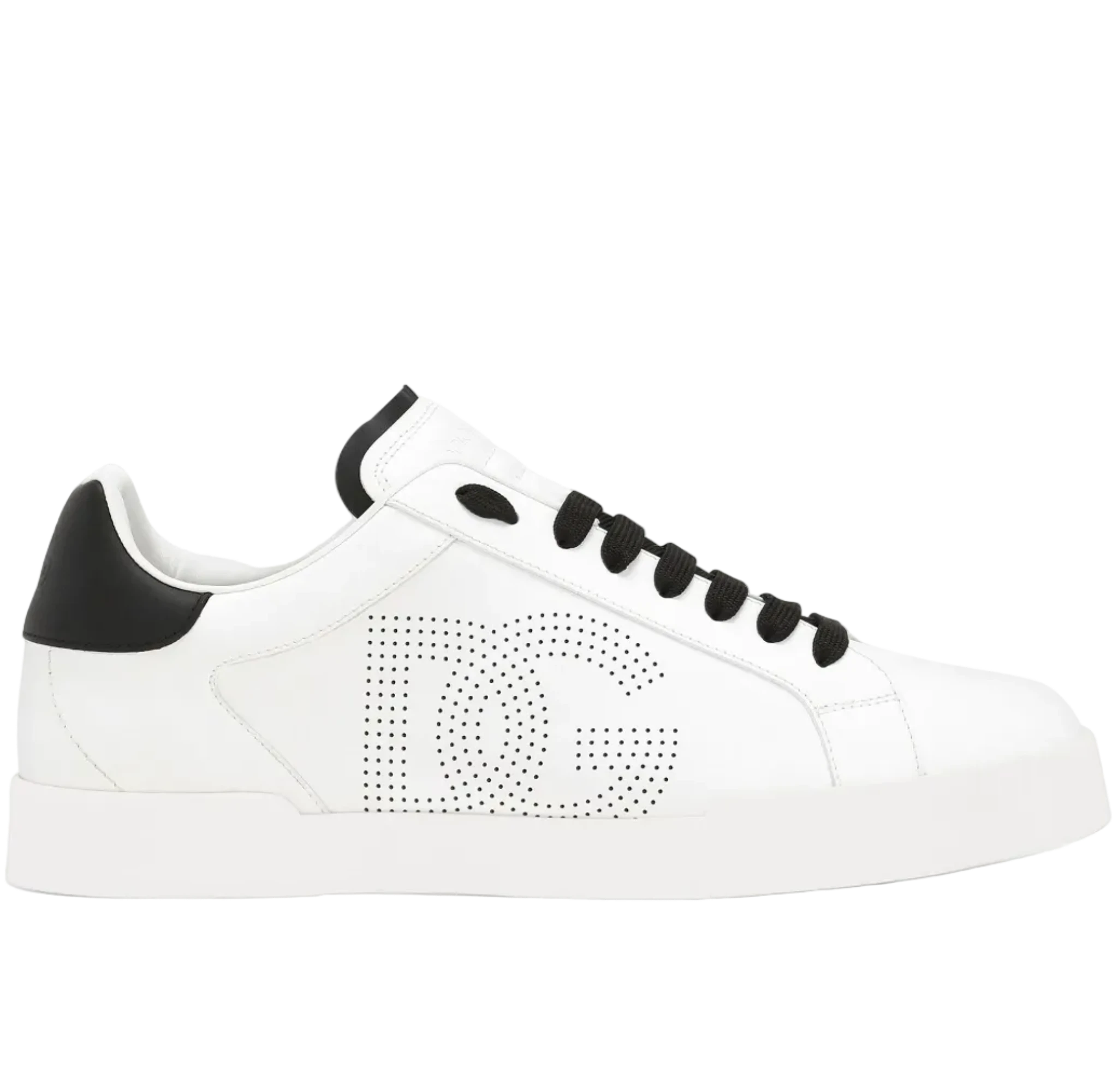 Dolce & Gabbana Portofino DG Logo Perforated Sneakers