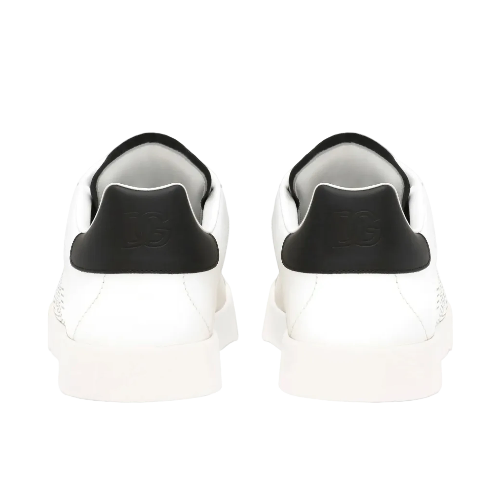 Dolce & Gabbana Portofino DG Logo Perforated Sneakers