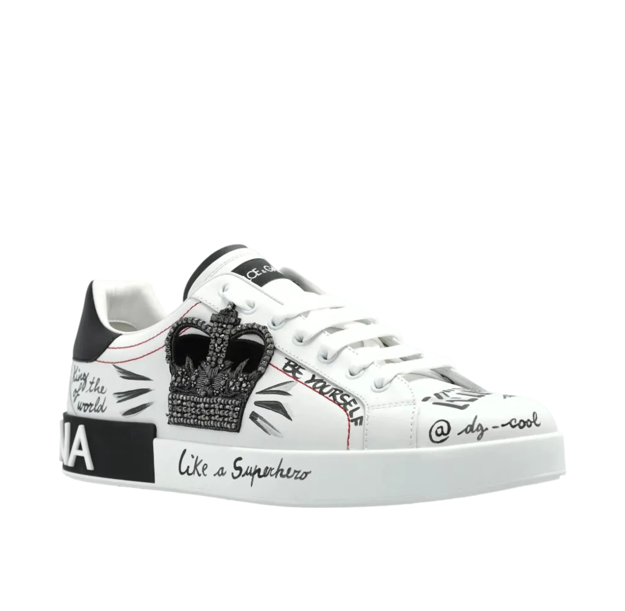 Dolce & Gabbana Graphic Printed Low-Top Sneakers