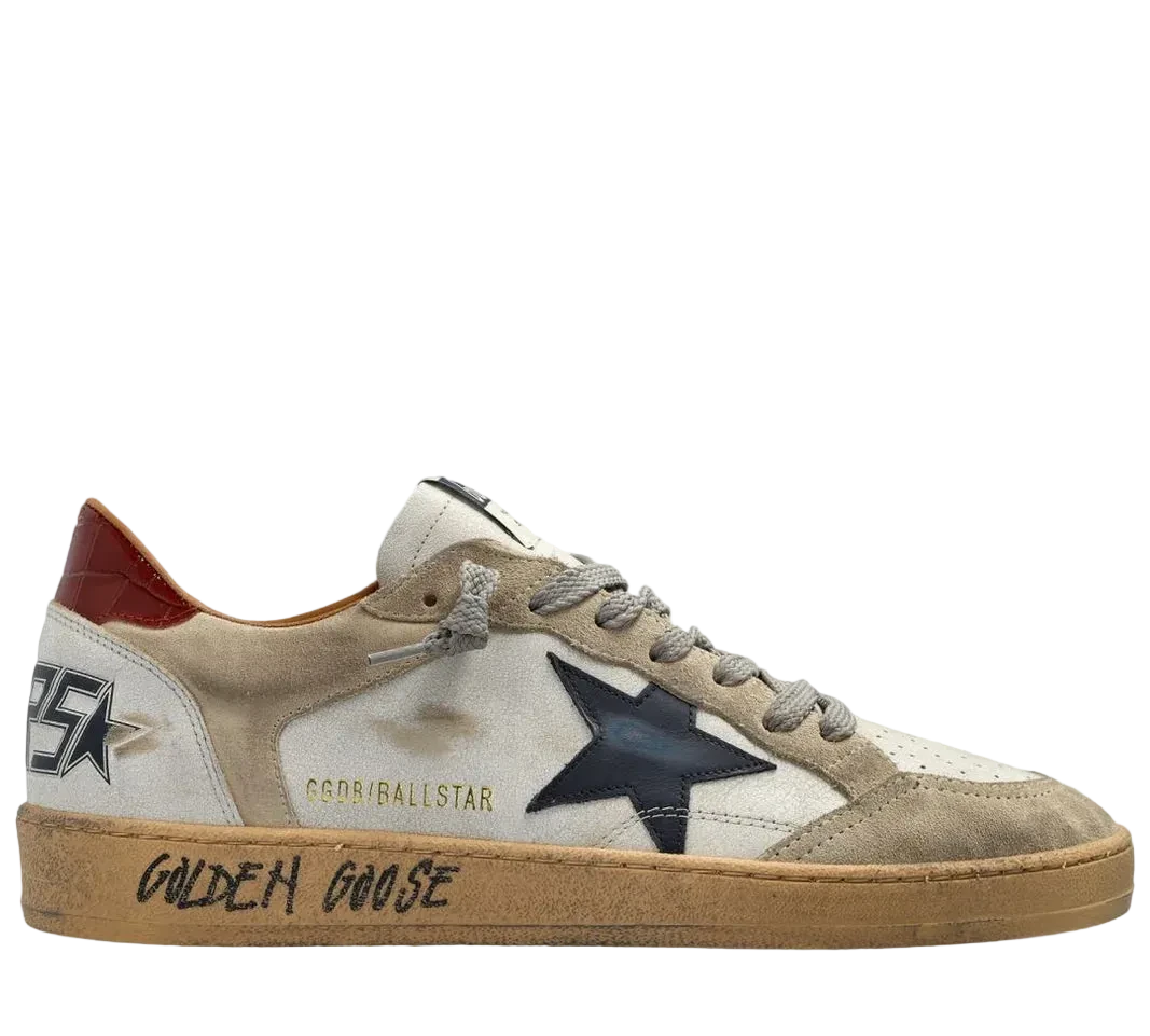 Golden Goose Deluxe Brand Ballstar Lace-Up Sneakers