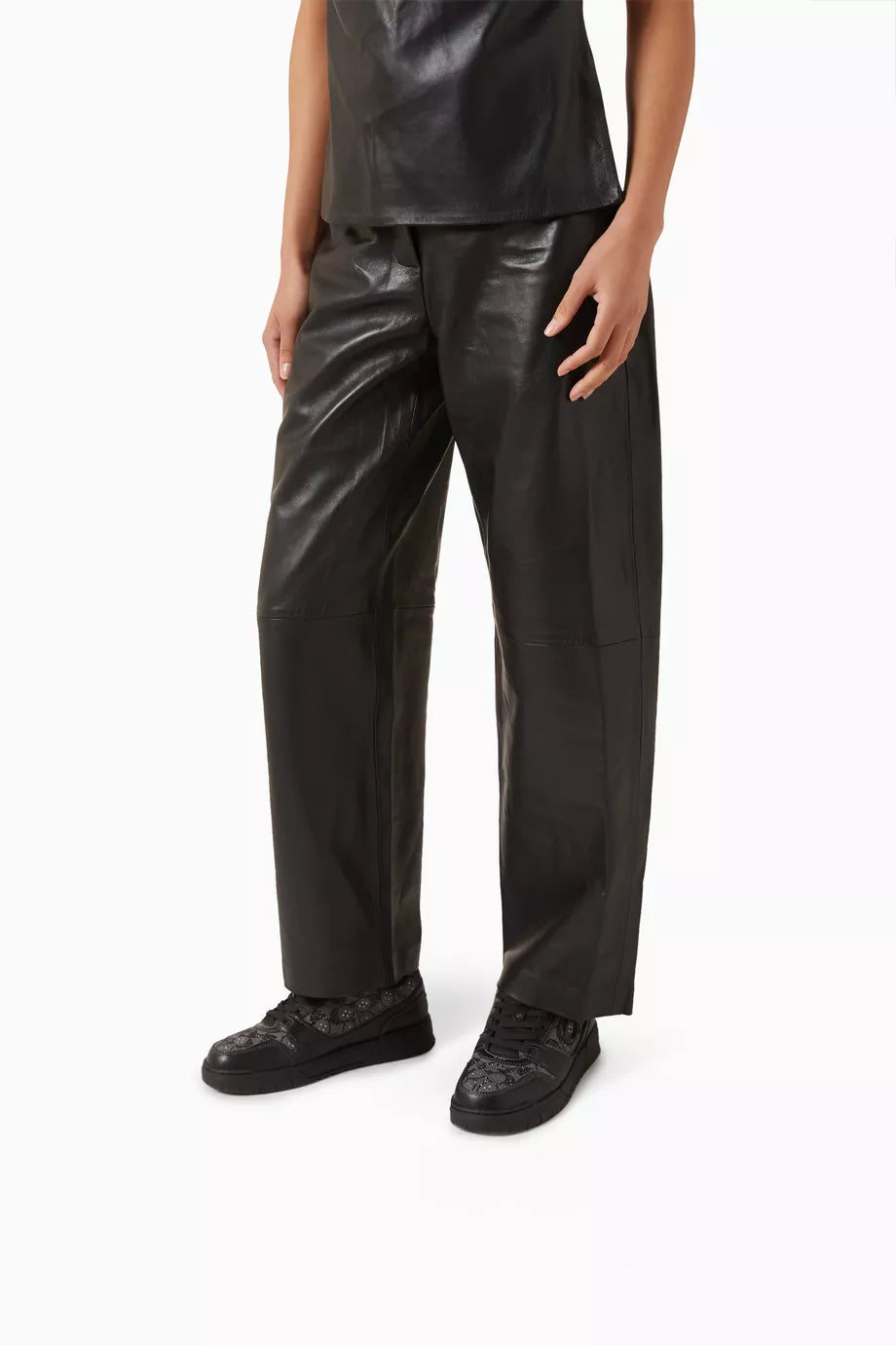 Soho Sneakers in Crystal Signature Jacquard