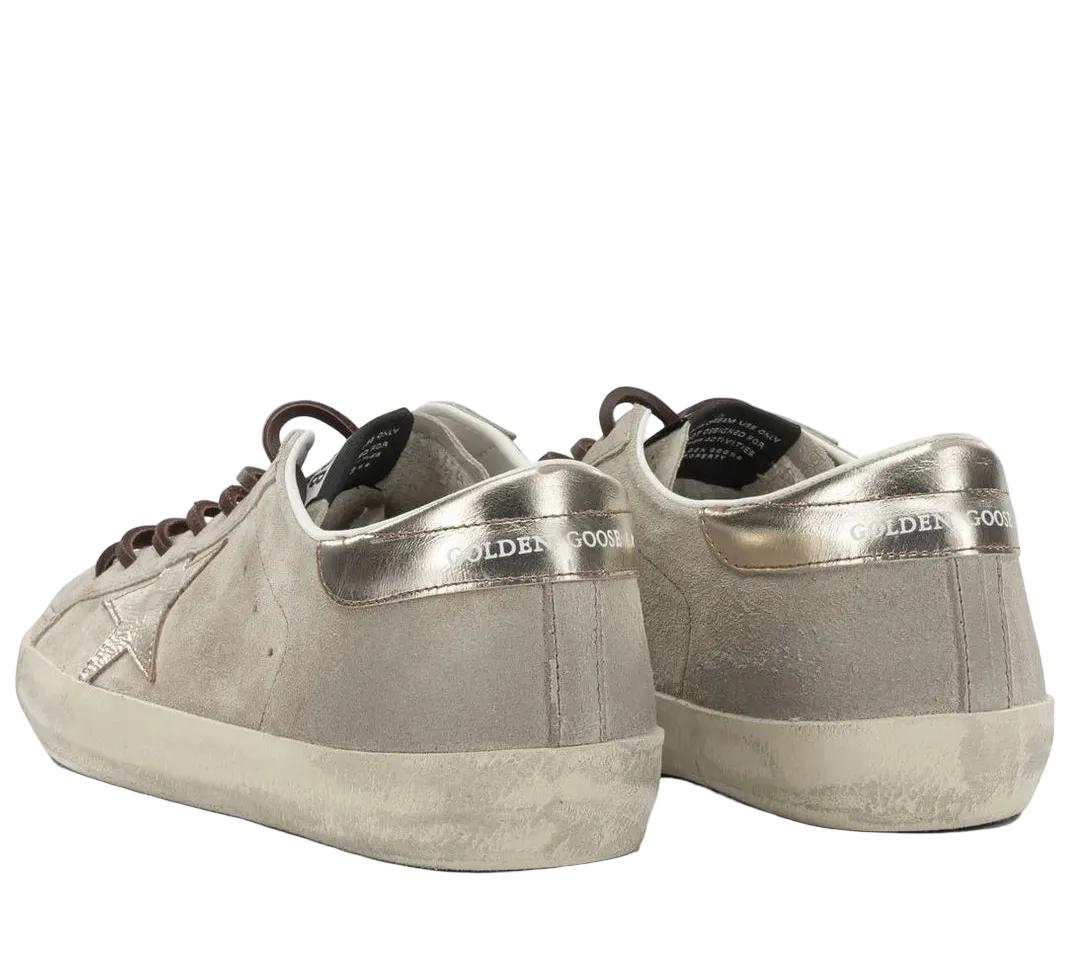 Golden Goose Deluxe Brand Super Star Distressed Low-Top Sneakers