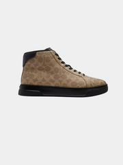 High Line High Top Sneaker In Signature Canvas