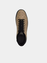 High Line High Top Sneaker In Signature Canvas
