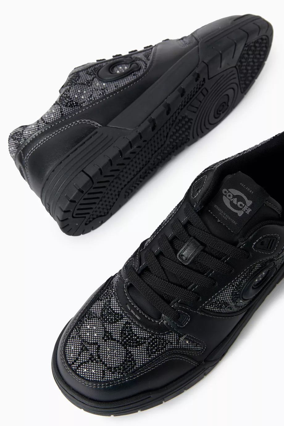 Coach Soho Sneakers in Crystal Signature Jacquard