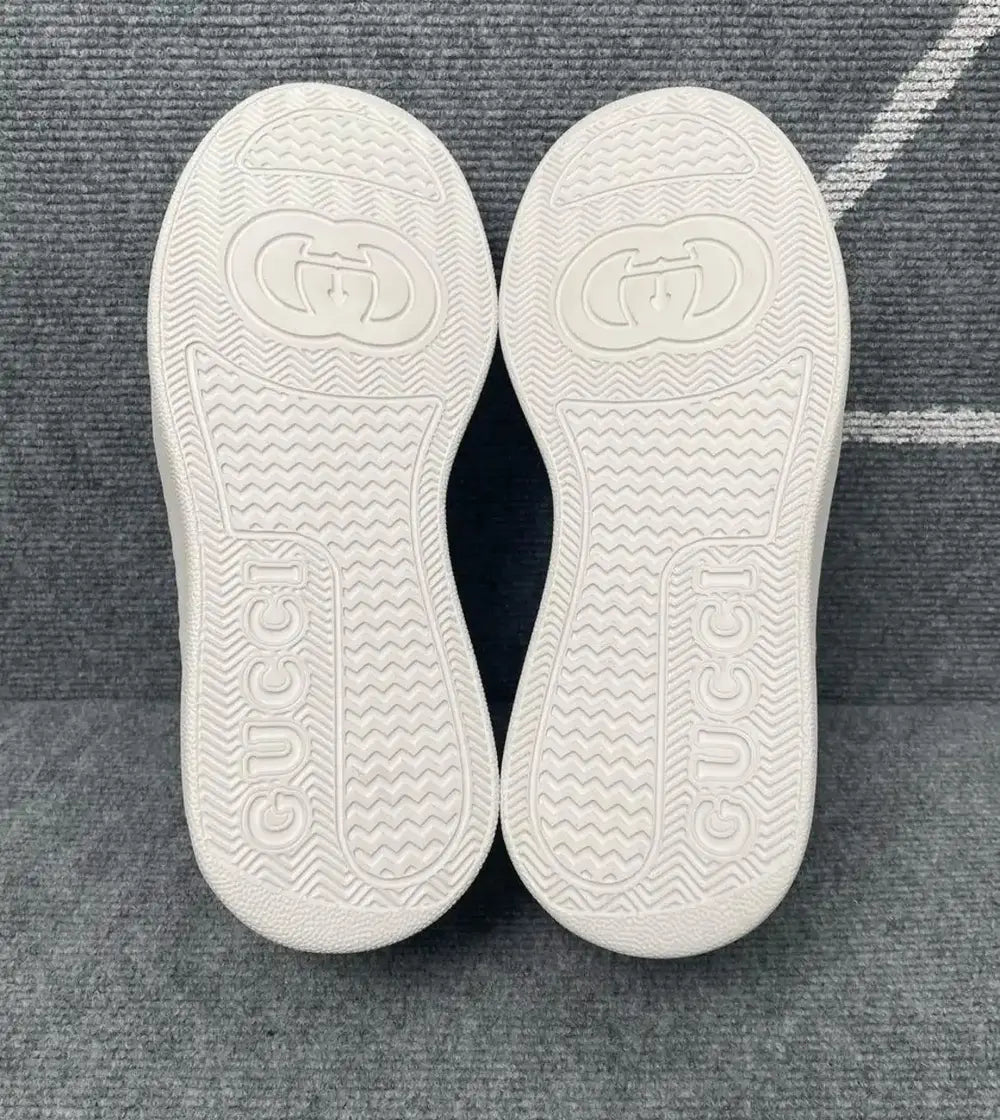 GUCCI white leather