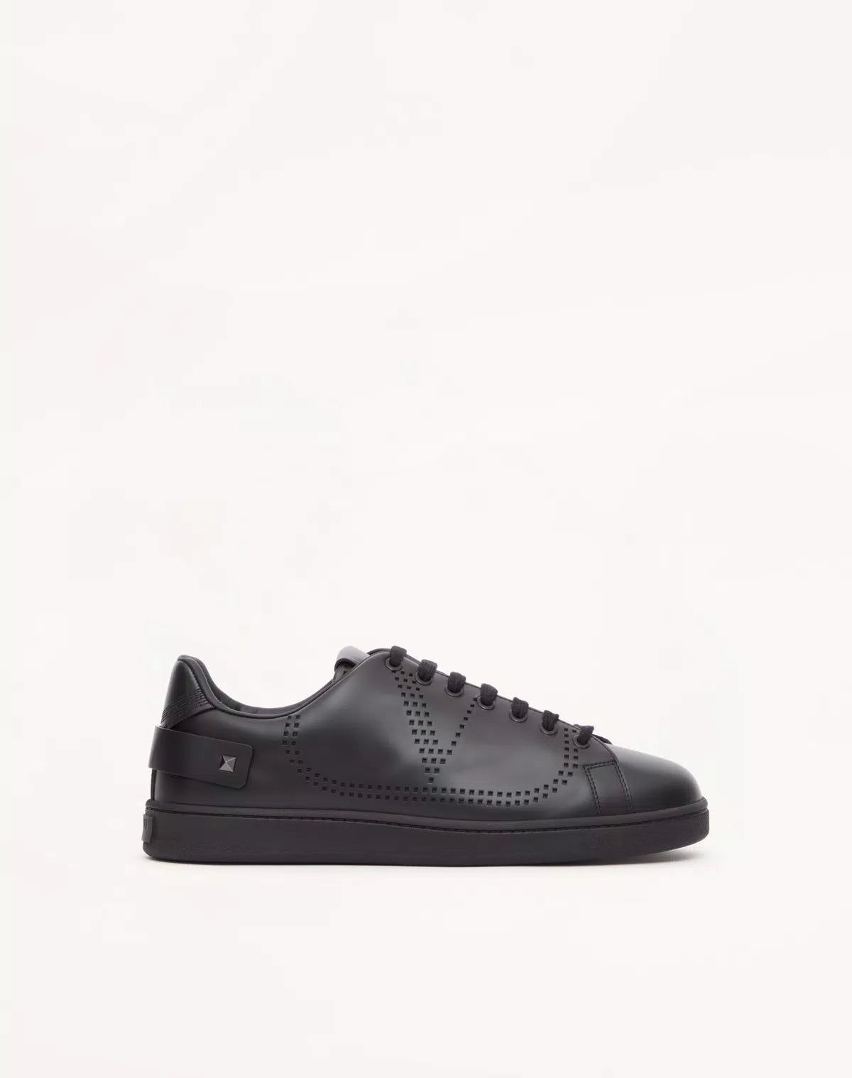 Backnet calfskin sneaker