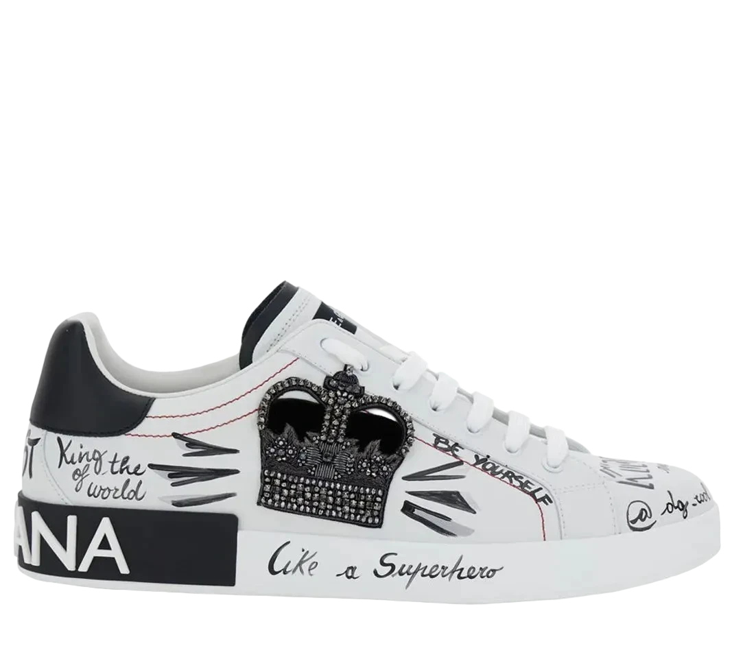 Dolce & Gabbana Graphic Printed Low-Top Sneakers