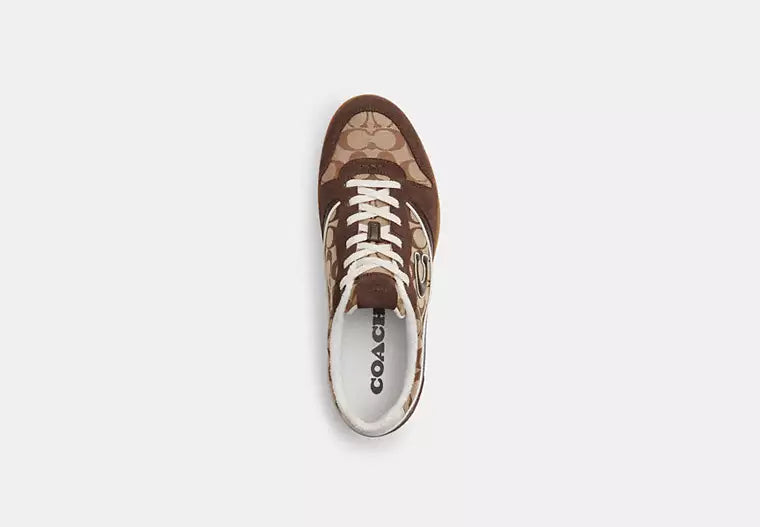 Track Sneaker In Signature Jacquard