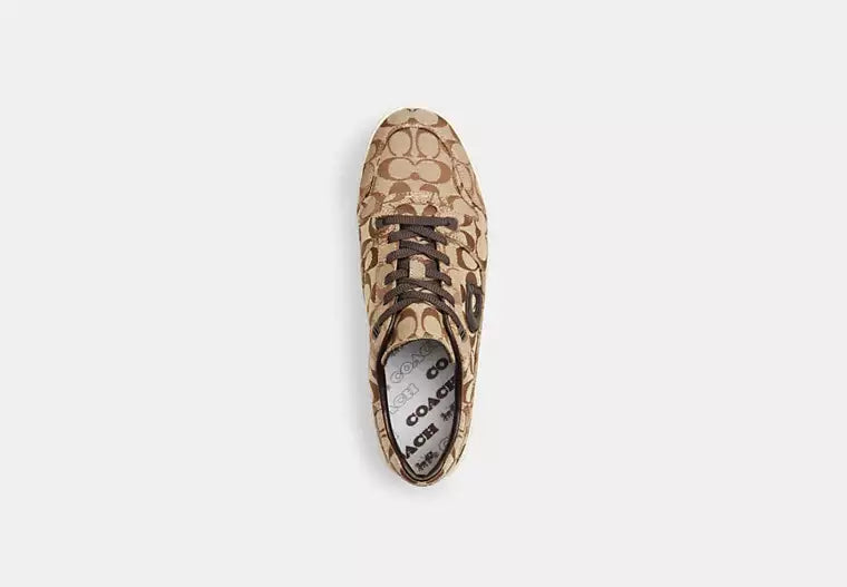 Soft Soho Sneaker In Signature Sateen Jacquard
