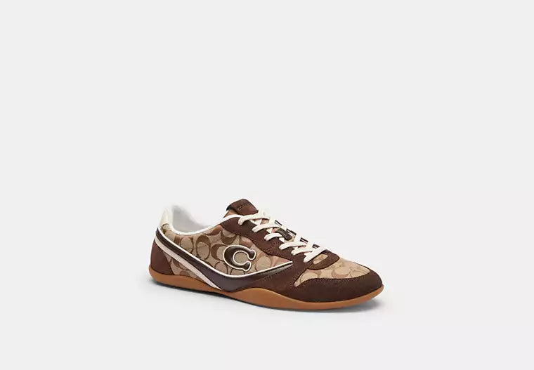 Track Sneaker In Signature Jacquard