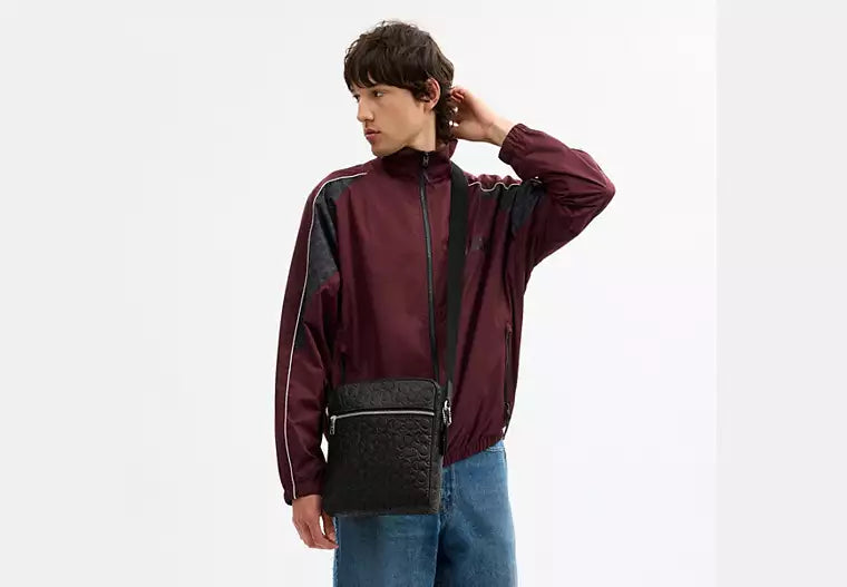 Tristan Crossbody Bag 22 In Signature Leather