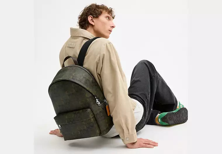 Taylor Backpack In Signature Camo Print