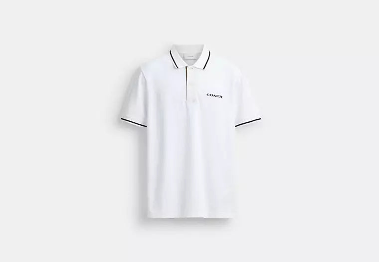 Signature Trim Polo In Organic Cotton