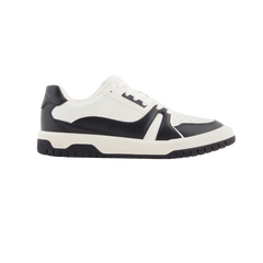 Sneakers with contrasting inserts