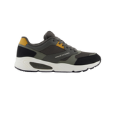 Sneakers with contrasting inserts