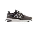 ECO-SUEDE COLOR BLOCK LOGO SNEAKERS