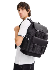 Sprint Backpack In Signature Jacquard