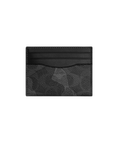 Slim Id Card Case In Signature Camo Print