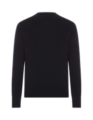 AMI Paris Logo Embroidered Crewneck Sweater