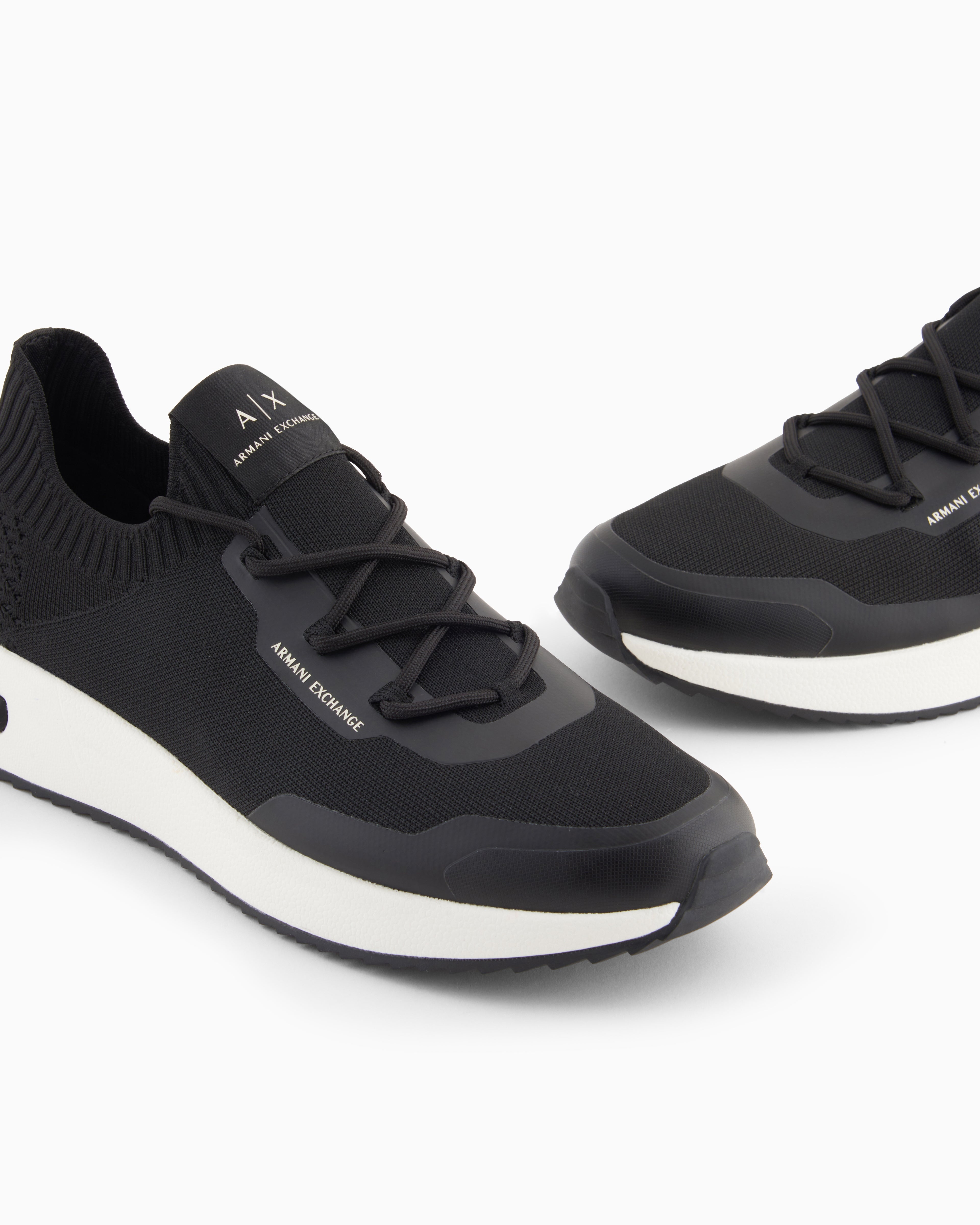 Sock sneakers with logo