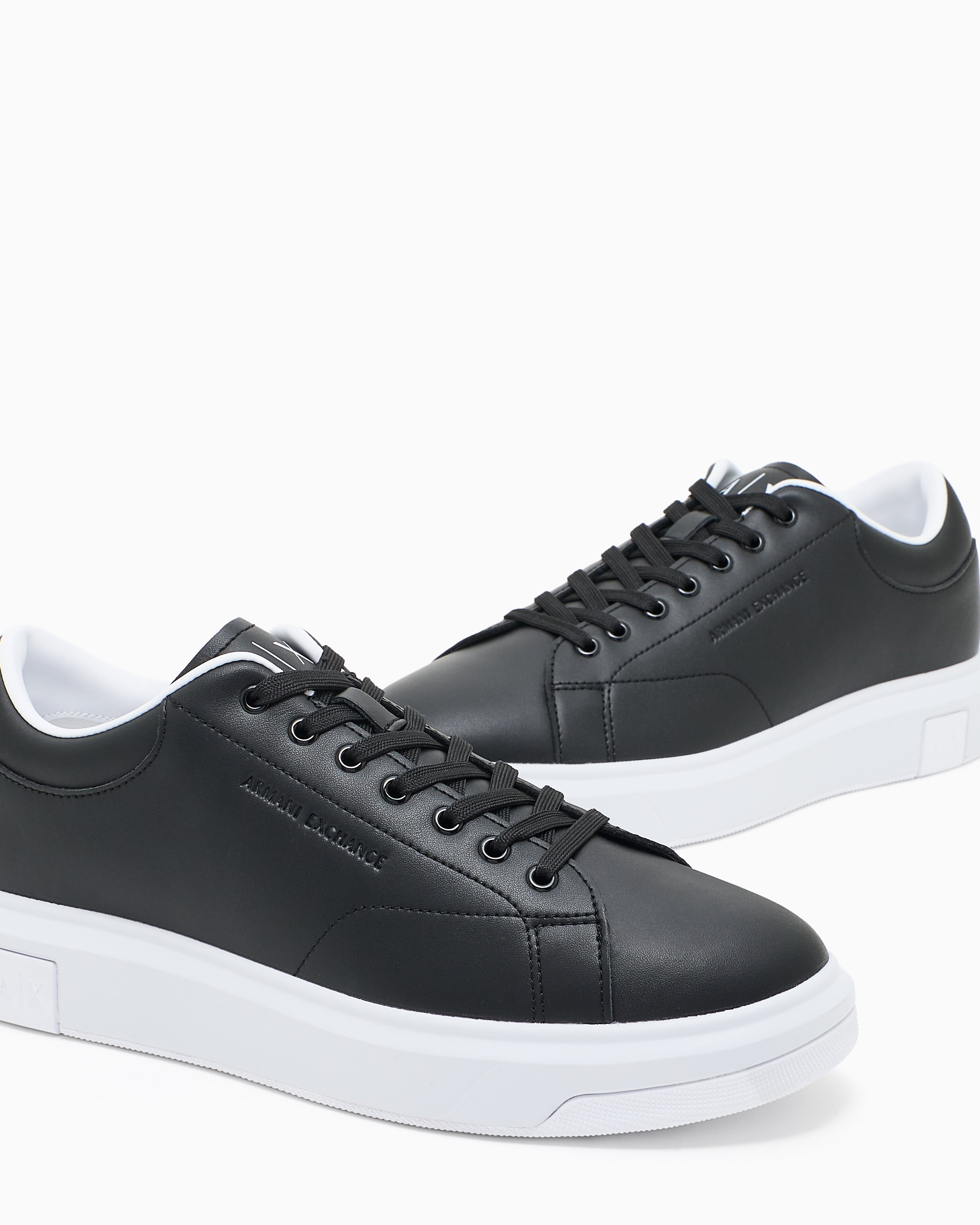 Technical fabric sneakers