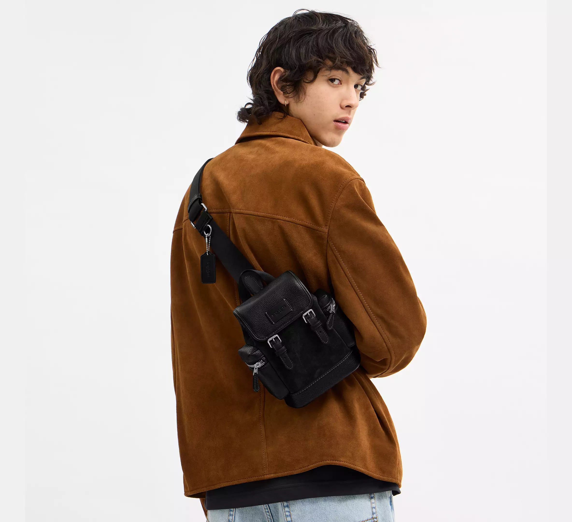 Sprint Sling Pack In Signature Jacquard