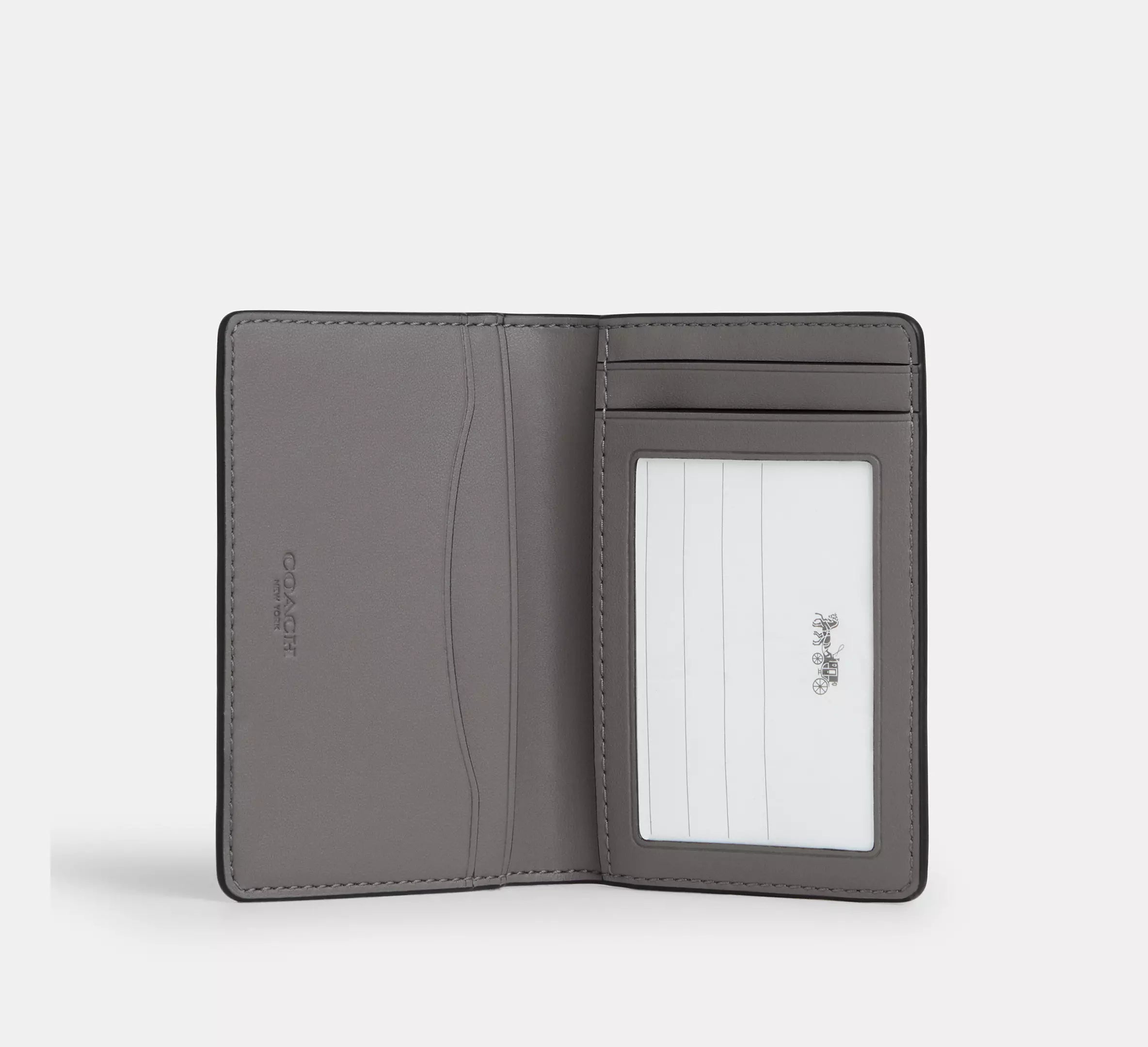 Id Card Wallet In Signature Canvas With Patches