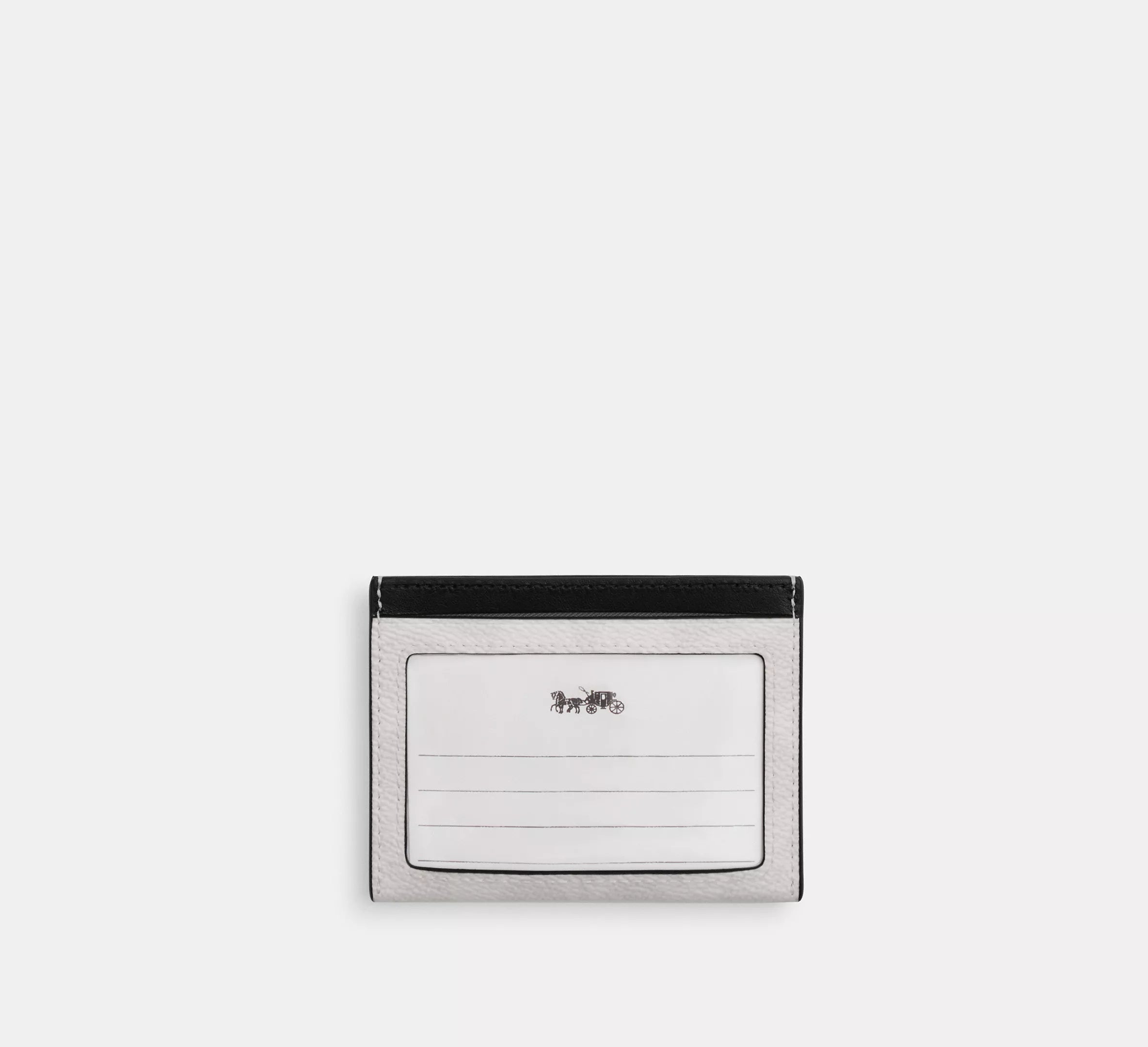 Slim Id Card Case In Signature Canvas