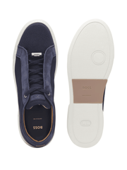 Gary low-top trainers with breathable knit uppers