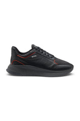 Porsche x BOSS trainers with mesh and leather