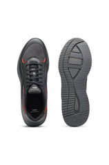 Porsche x BOSS trainers with mesh and leather