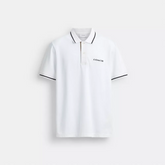 Signature Trim Polo In Organic Cotton