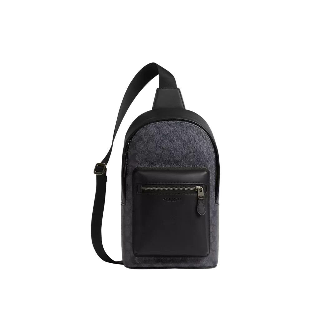 West Pack In Colorblock Signature Canvas