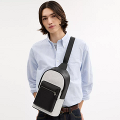 West Pack In Colorblock Signature Canvas