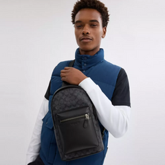 West Pack In Colorblock Signature Canvas