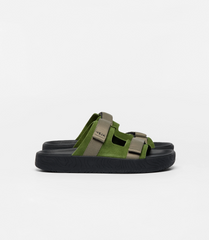 ARPOADOR SUEDE MILITAR KAKI BLACK