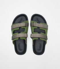 ARPOADOR SUEDE MILITAR KAKI BLACK
