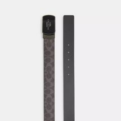 Plaque Buckle Cut To Size Reversible Belt, 38 Mm