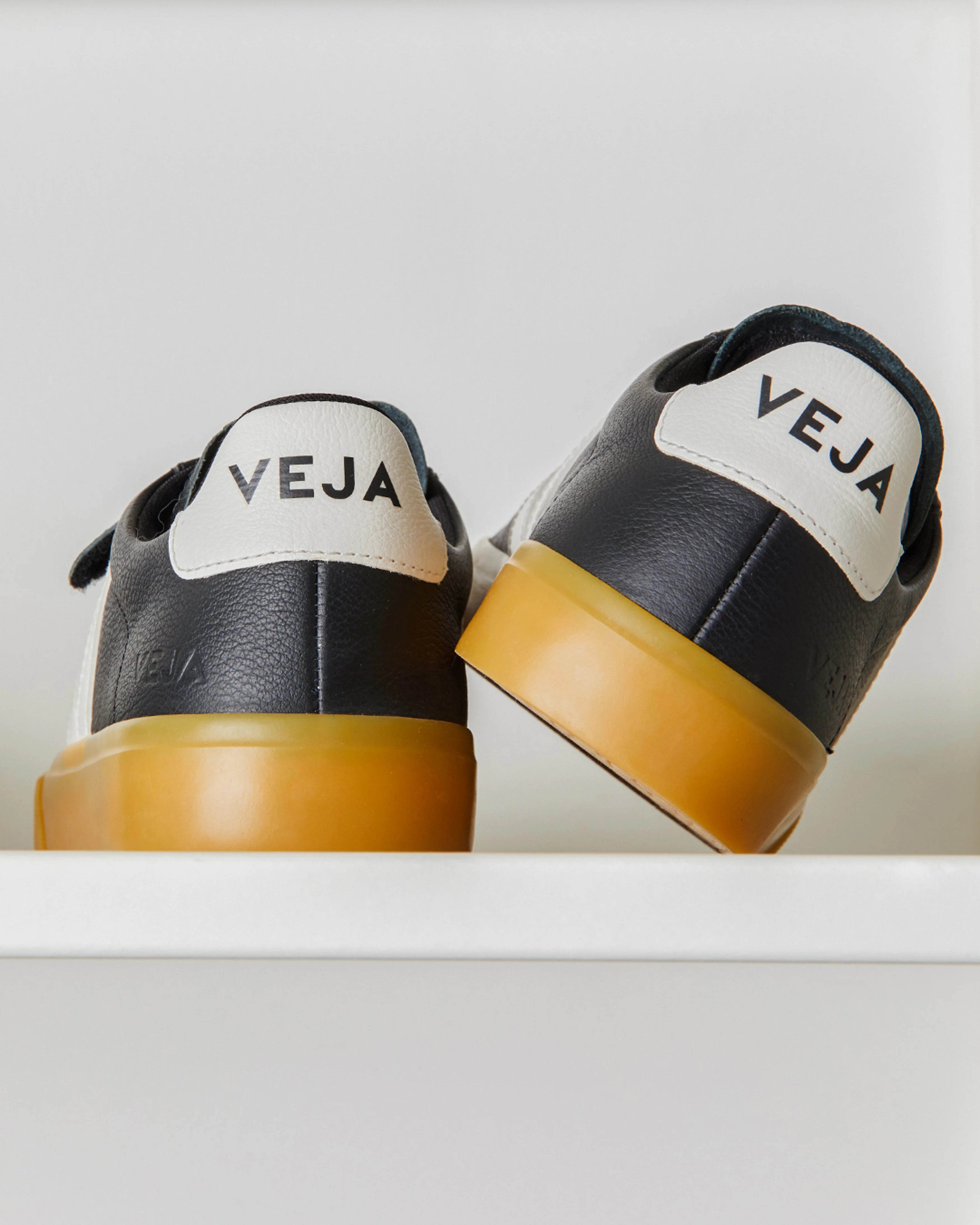 RECIFE LEATHER BLACK WHITE