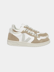 V-10 LEATHER WHITE NATURAL SAHARA