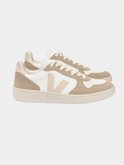 V-10 LEATHER WHITE SABLE SAHARA