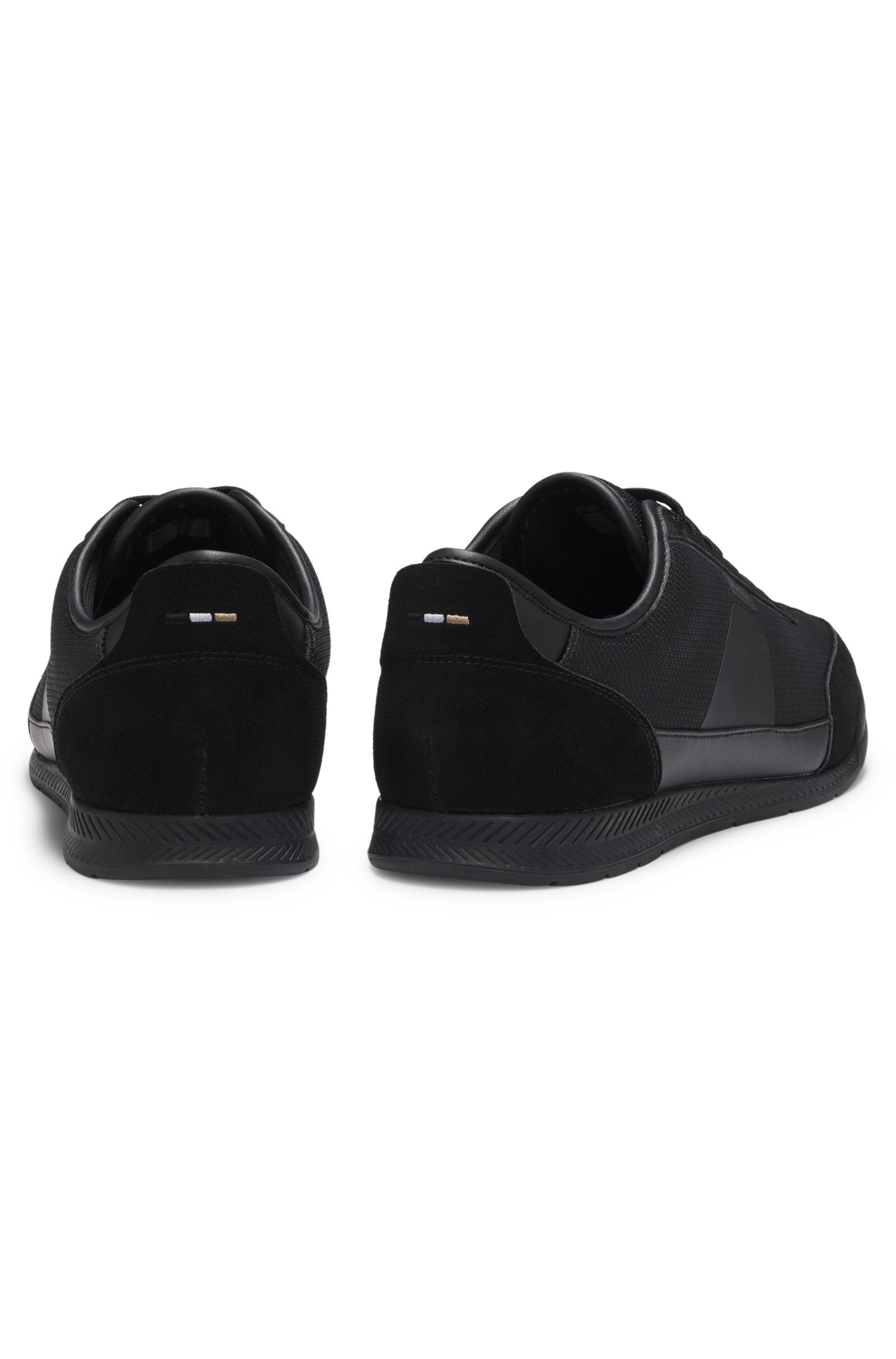 Trainers with mesh detailing