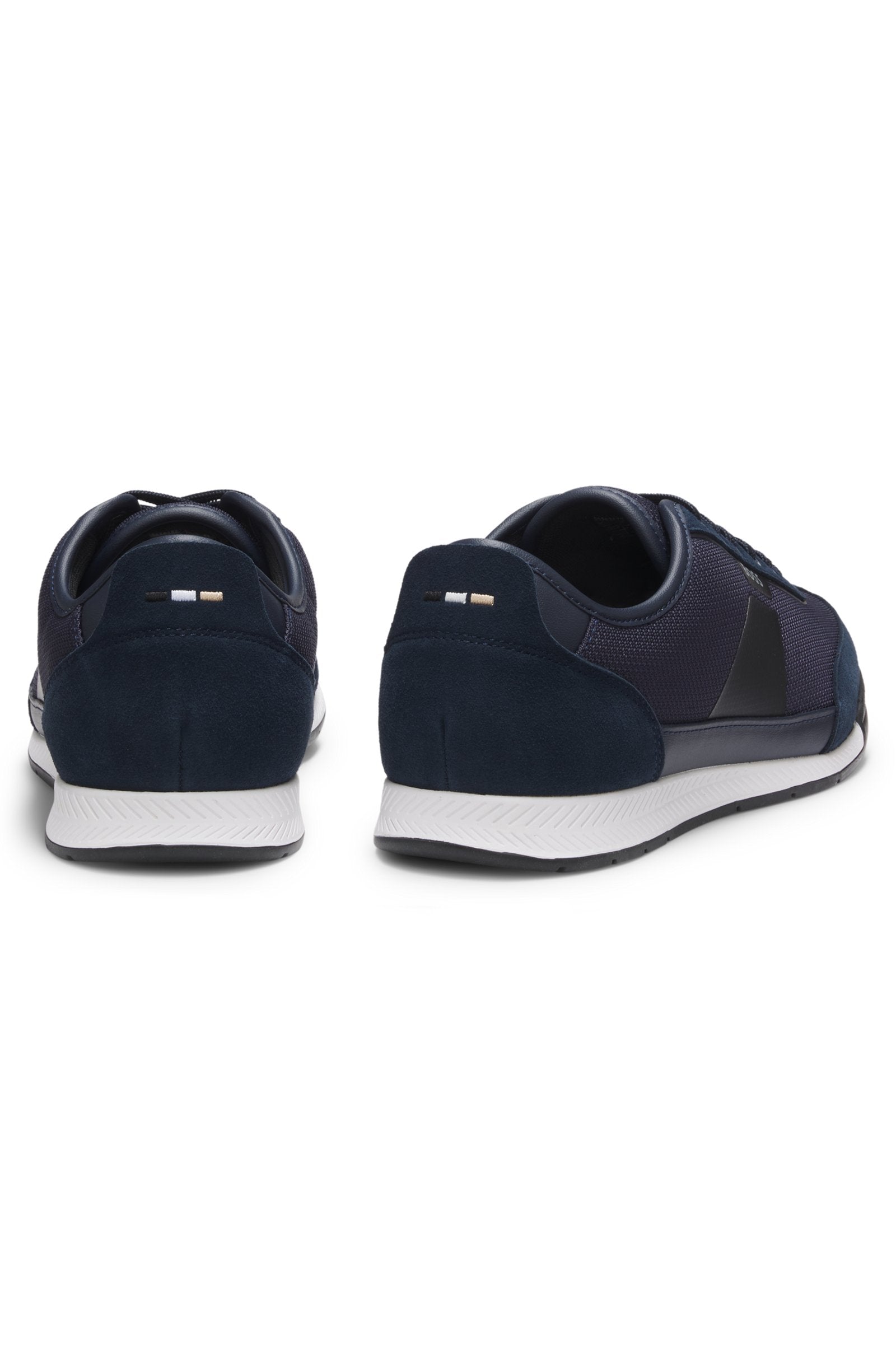 Trainers with mesh detailing