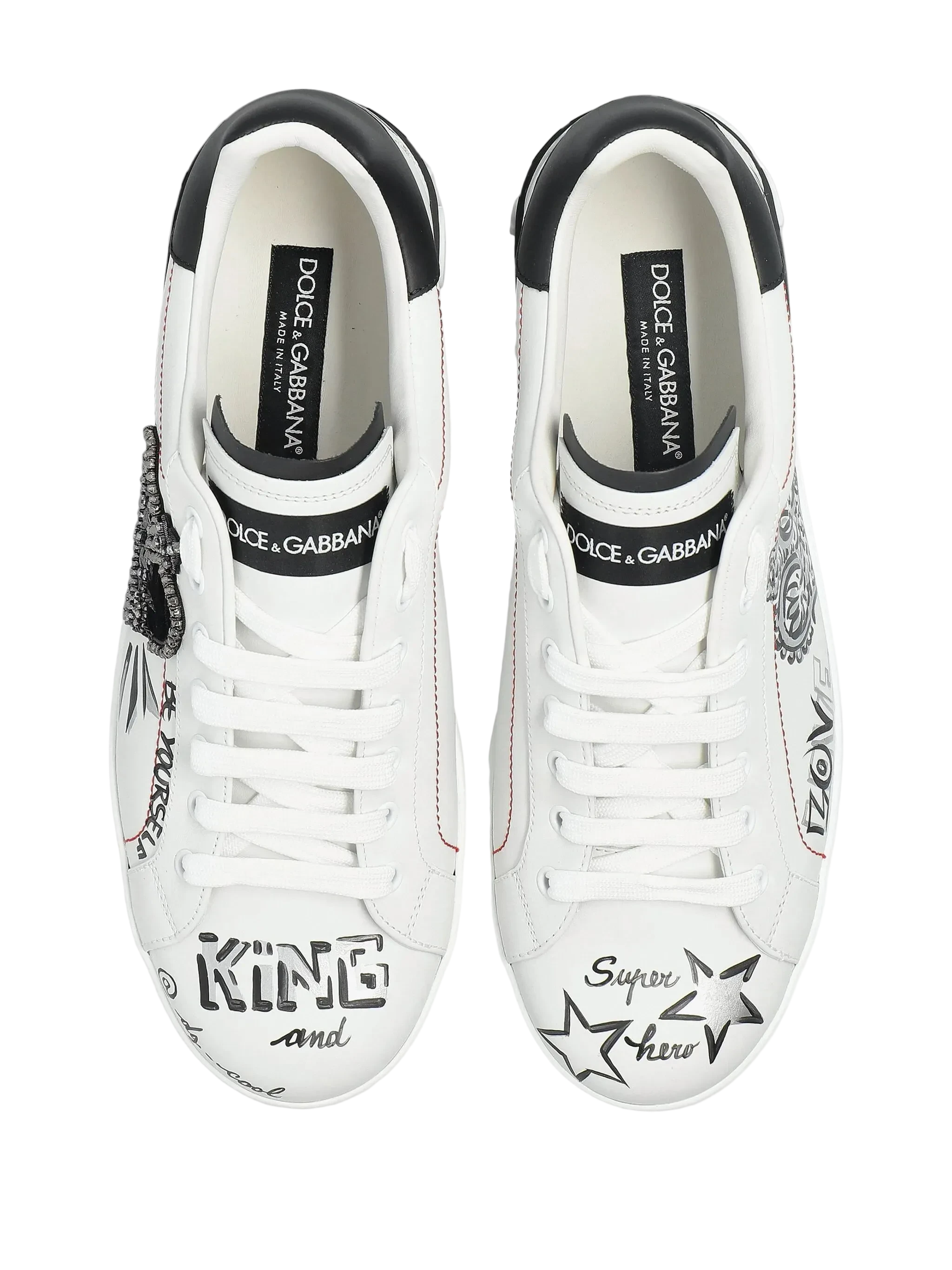 Dolce & Gabbana Graphic Printed Low-Top Sneakers