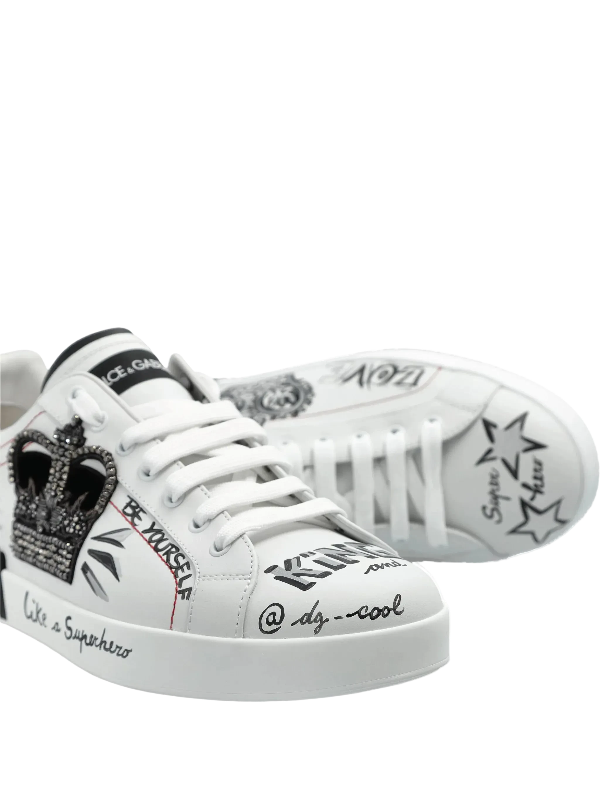 Dolce & Gabbana Graphic Printed Low-Top Sneakers