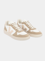 V-10 LEATHER WHITE SABLE SAHARA